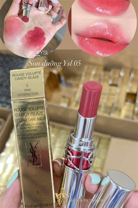 pink satisfaction ysl|ysl candy glaze scenic brown.